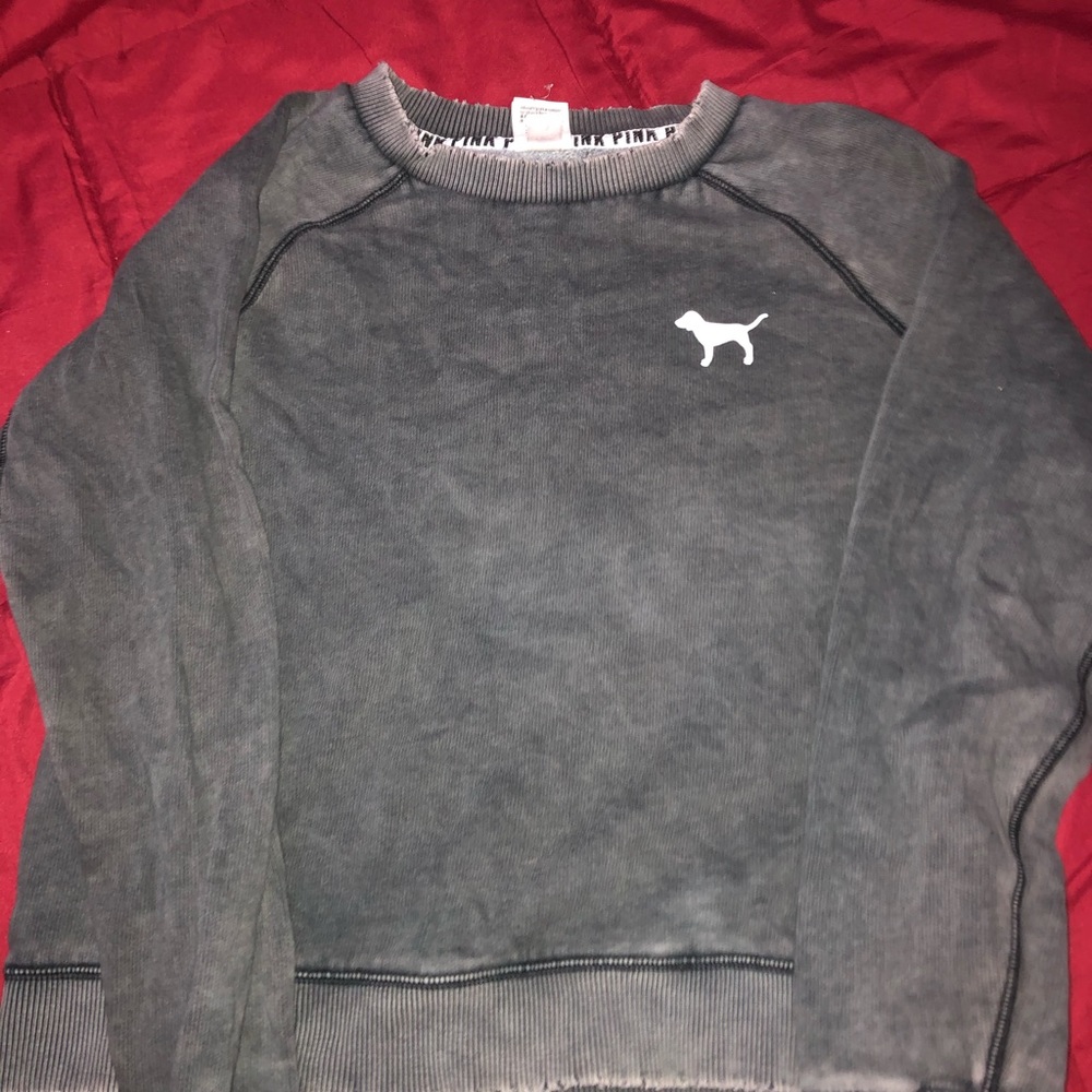 pink brand crew neck